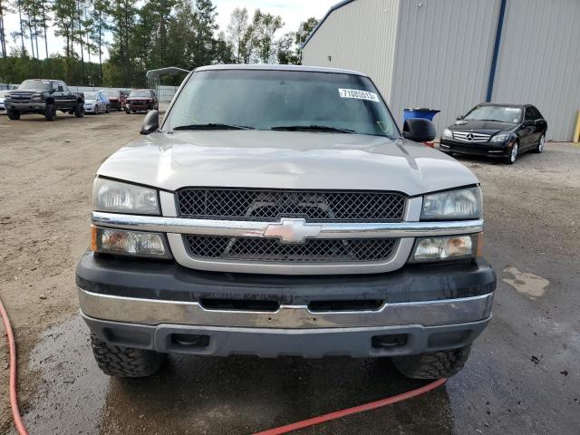 2GCEC13T551105850 - 2005 CHEVROLET SILVERADO2 C1500 CREAM photo 5