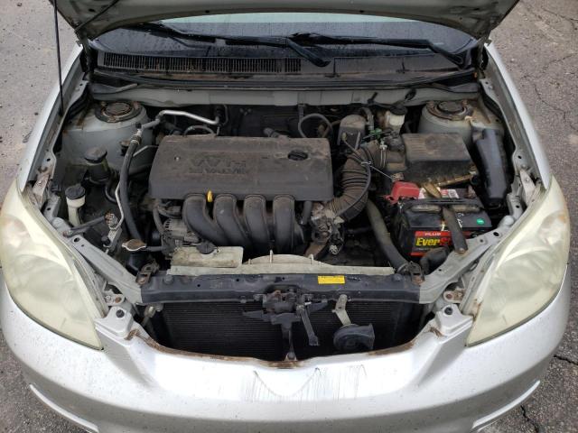 2T1KR32E54C172058 - 2004 TOYOTA MATRIX XR فضي صورة 11