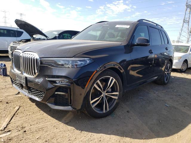 5UXCW2C09L9A03032 - 2020 BMW X7 XDRIVE40I BLUE photo 1