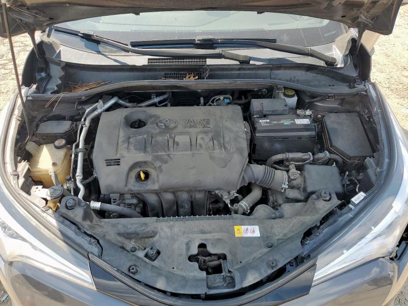 JTNKHMBX1K1052913 - 2019 TOYOTA C-HR XLE 灰色 照片 11