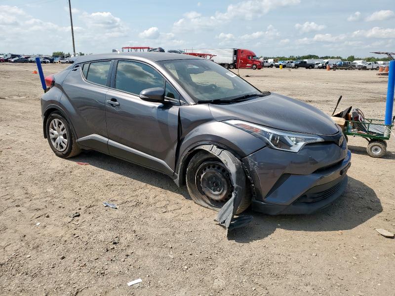 JTNKHMBX1K1052913 - 2019 TOYOTA C-HR XLE 灰色 照片 4