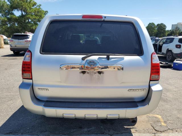 JTEZU14R18K016665 - 2008 TOYOTA 4RUNNER SR5 SILVER photo 6