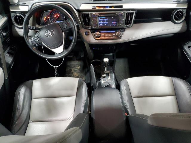 2T3DFREV4EW202464 - 2014 TOYOTA RAV4 LIMITED GRAY photo 8