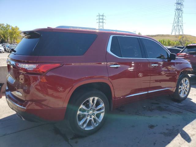 1GNEVJKW7KJ123653 - 2019 CHEVROLET TRAVERSE HIGH COUNTRY BURGUNDY photo 3