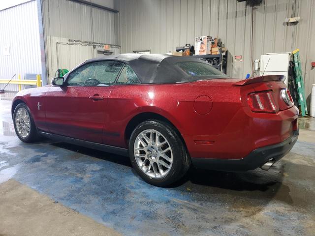 1ZVBP8EM0C5231600 - 2012 FORD MUSTANG RED photo 2