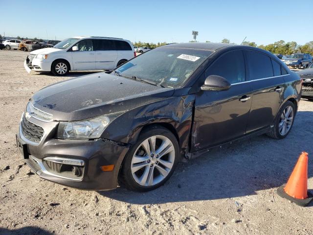 1G1PG5SB0F7214663 - 2015 CHEVROLET CRUZE LTZ GRAY photo 1