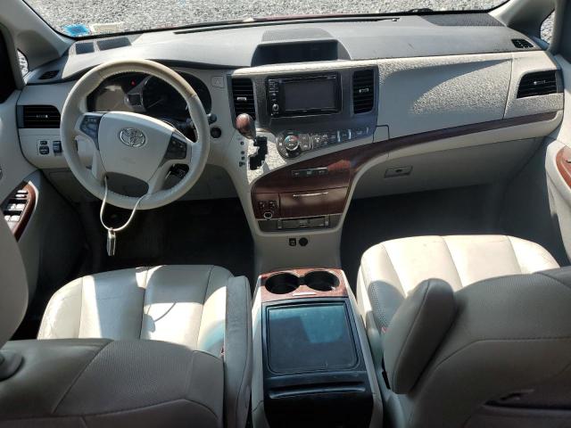 5TDYK3DC4CS267968 - 2012 TOYOTA SIENNA XLE წითელი ფოტო 8