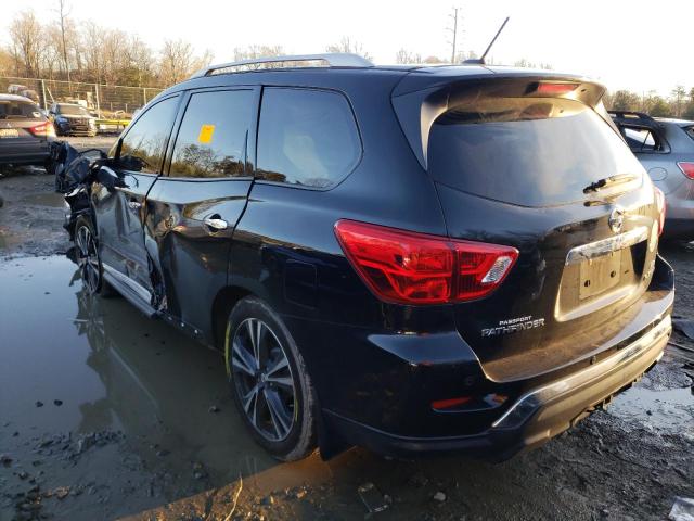 5N1DR2MM8HC632928 - 2017 NISSAN PATHFINDER S BLACK photo 2