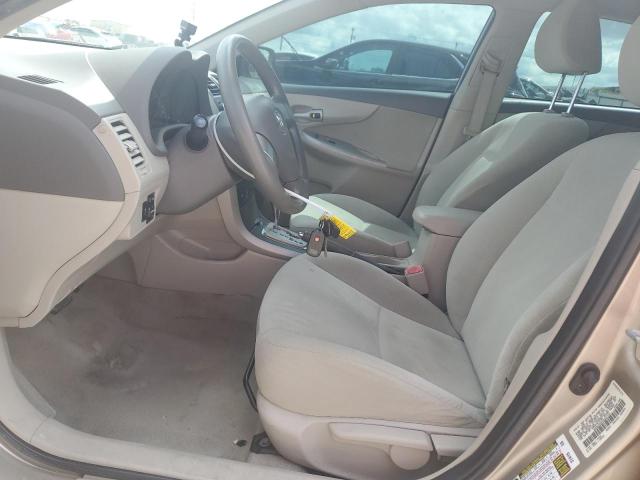 1NXBU4EEXAZ337791 - 2010 TOYOTA COROLLA BASE TAN photo 7