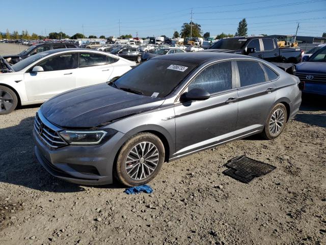 3VWE57BU1KM193014 - 2019 VOLKSWAGEN JETTA SEL GRAY photo 1