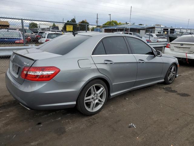 WDDHF8HB9BA414208 - 2011 MERCEDES-BENZ E 350 4MATIC GRAY photo 3