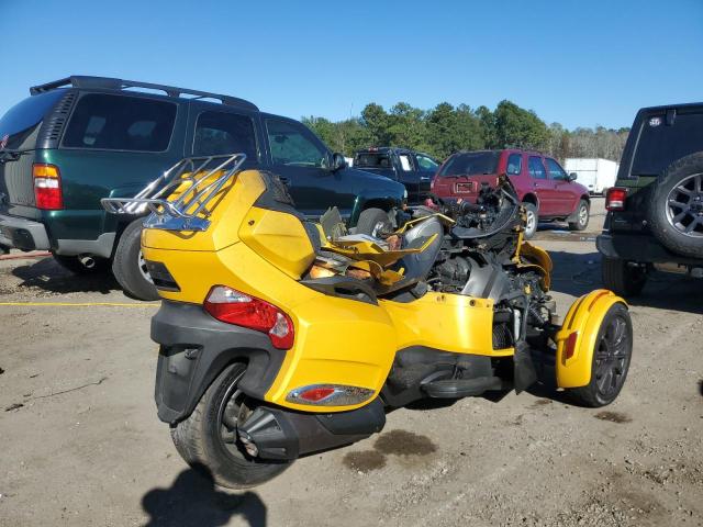 2BXNBBC11DV000253 - 2013 CAN-AM SPYDER ROA RT YELLOW photo 4