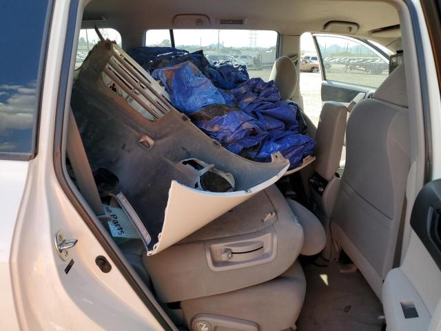 5TDBK3EH7AS032025 - 2010 TOYOTA HIGHLANDER WHITE photo 10