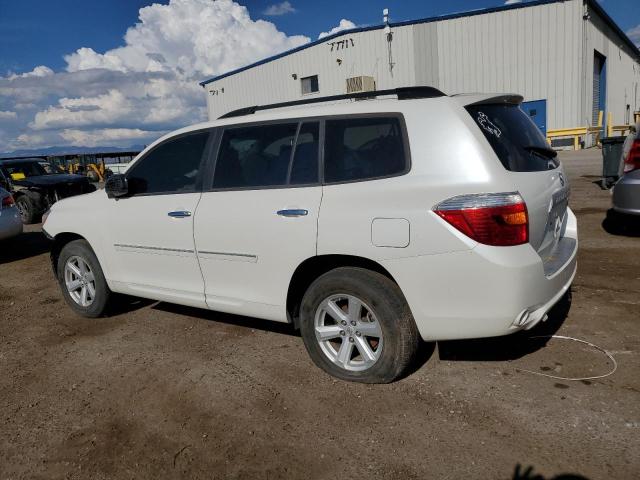 5TDBK3EH7AS032025 - 2010 TOYOTA HIGHLANDER WHITE photo 2