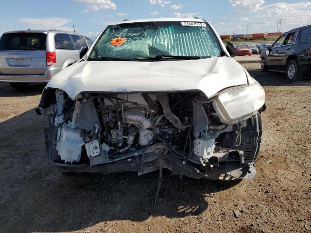 5TDBK3EH7AS032025 - 2010 TOYOTA HIGHLANDER WHITE photo 5