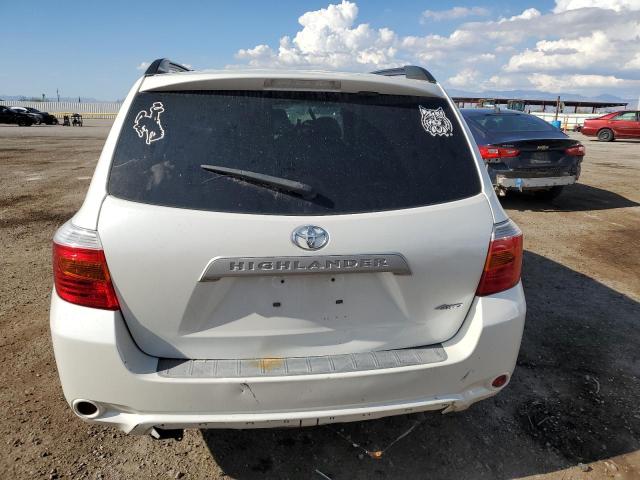 5TDBK3EH7AS032025 - 2010 TOYOTA HIGHLANDER WHITE photo 6