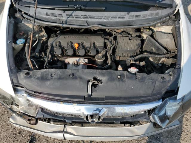 2HGFA1F05AH006671 - 2010 HONDA CIVIC EXL WHITE photo 11