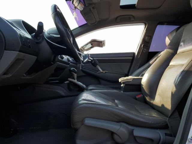 2HGFA1F05AH006671 - 2010 HONDA CIVIC EXL WHITE photo 7
