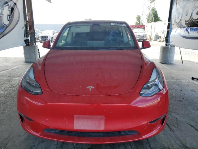 5YJYGDEE9MF297335 - 2021 TESLA MODEL Y RED photo 5