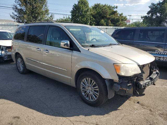 2C4RC1CG3ER228052 - 2014 CHRYSLER TOWN & COU TOURING L TAN photo 4