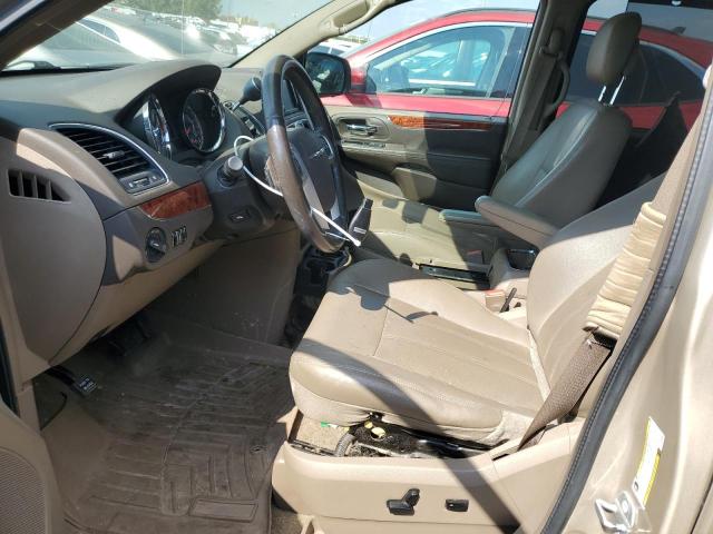 2C4RC1CG3ER228052 - 2014 CHRYSLER TOWN & COU TOURING L TAN photo 7