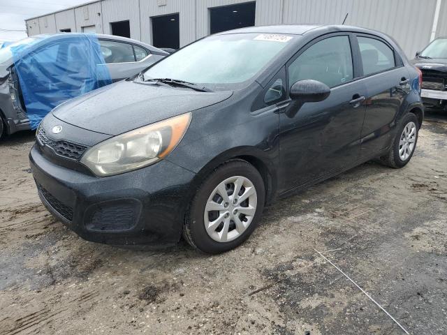 KNADM5A31D6307074 - 2013 KIA RIO LX BLACK photo 1