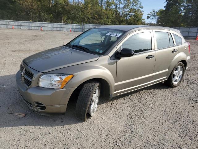 1B3HB28B28D666037 - 2008 DODGE CALIBER TAN photo 1