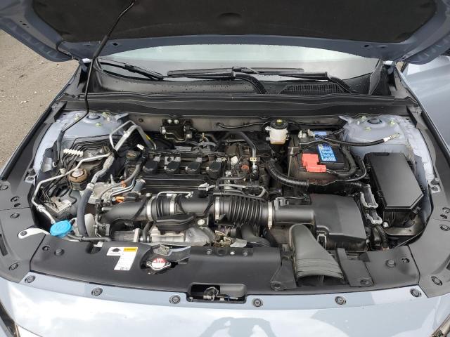 1HGCV1F34NA062199 - 2022 HONDA ACCORD SPORT GRAY photo 11
