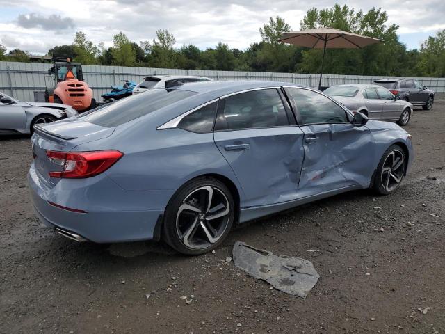 1HGCV1F34NA062199 - 2022 HONDA ACCORD SPORT GRAY photo 3