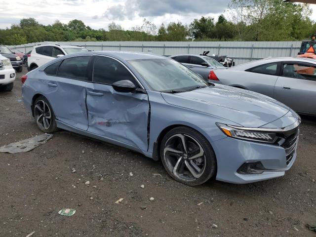 1HGCV1F34NA062199 - 2022 HONDA ACCORD SPORT GRAY photo 4