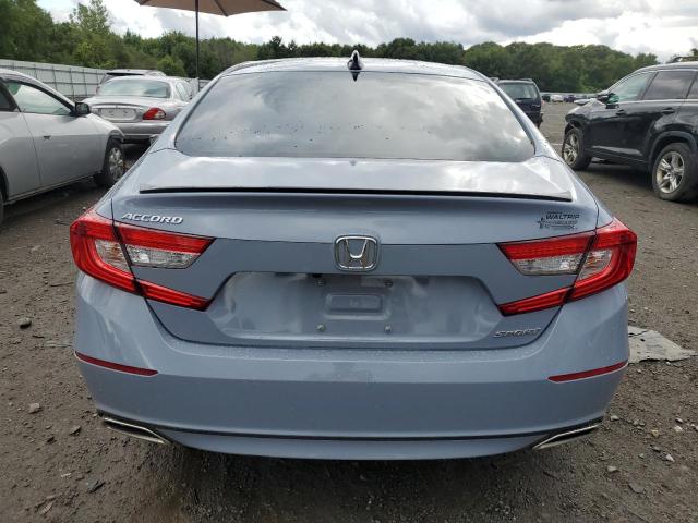 1HGCV1F34NA062199 - 2022 HONDA ACCORD SPORT GRAY photo 6