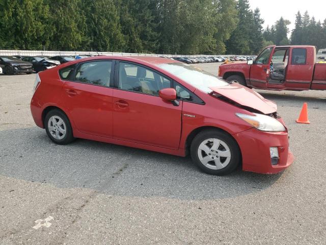 JTDKN3DU9A0027157 - 2010 TOYOTA PRIUS RED photo 4