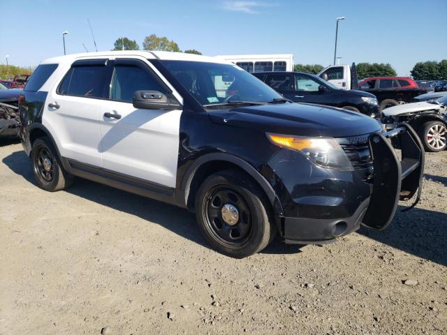 1FM5K8AR6FGA78516 - 2015 FORD EXPLORER POLICE INTERCEPTOR 双色 照片 4