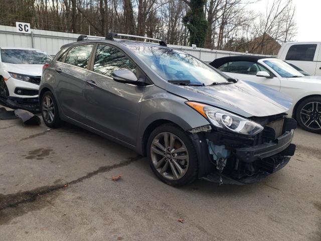 KMHD35LH2GU316246 - 2016 HYUNDAI ELANTRA GT GRAY photo 4