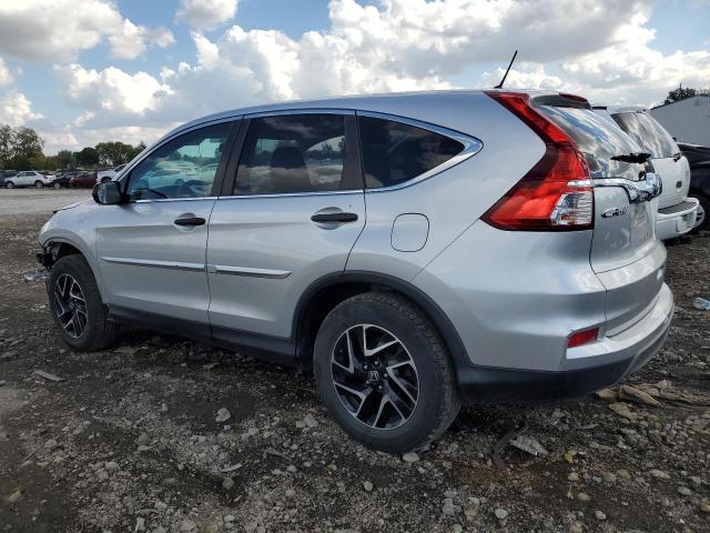 5J6RM4H4XGL055519 - 2016 HONDA CR-V SE SILVER photo 2