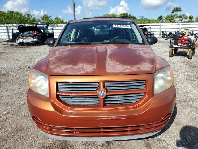 1B3HB28A39D172763 - 2009 DODGE CALIBER SE ORANGE photo 5