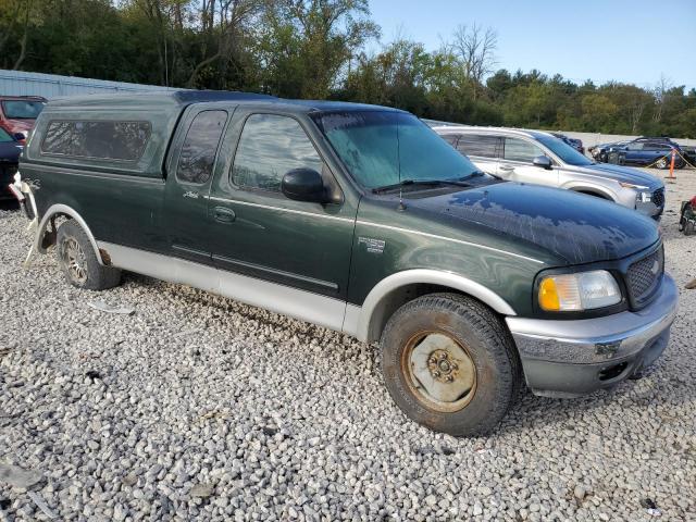 2FTRX18L02CA47788 - 2002 FORD F150 GREEN photo 4