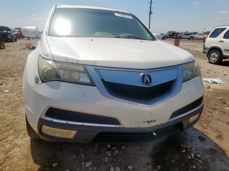 2HNYD2H34CH528538 - 2012 ACURA MDX TECHNOLOGY Ақ фото 5