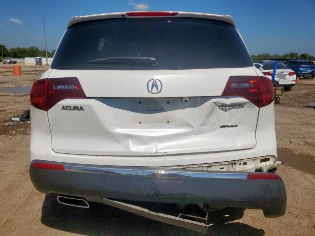 2HNYD2H34CH528538 - 2012 ACURA MDX TECHNOLOGY Ақ фото 6