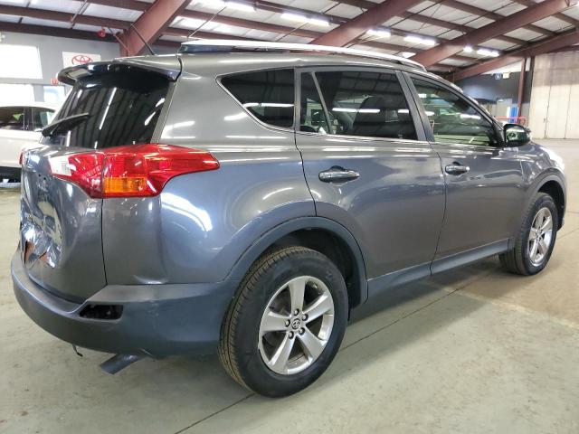 JTMWFREV3FJ026435 - 2015 TOYOTA RAV4 XLE GRAY photo 3