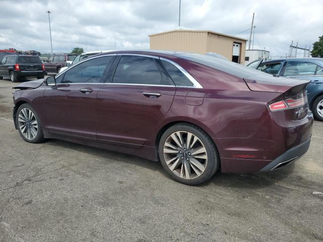 3LN6L5FC9HR642093 - 2017 LINCOLN MKZ RESERVE ბურგუნდია ფოტო 2