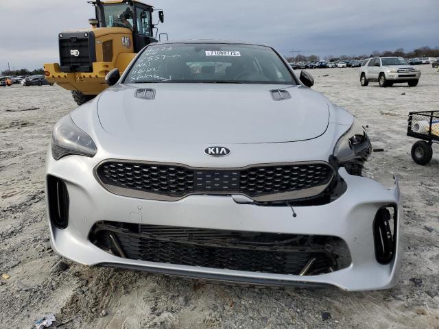 KNAE55LC7J6028559 - 2018 KIA STINGER GT2 SILVER photo 5