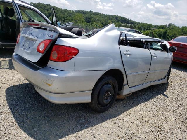 2T1BR32E65C470779 - 2005 TOYOTA COROLLA CE SILVER photo 3