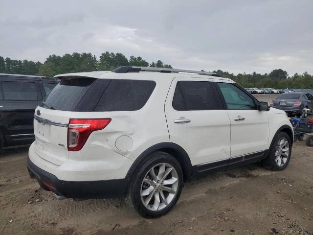 1FM5K8F84DGB17553 - 2013 FORD EXPLORER LIMITED WHITE photo 3