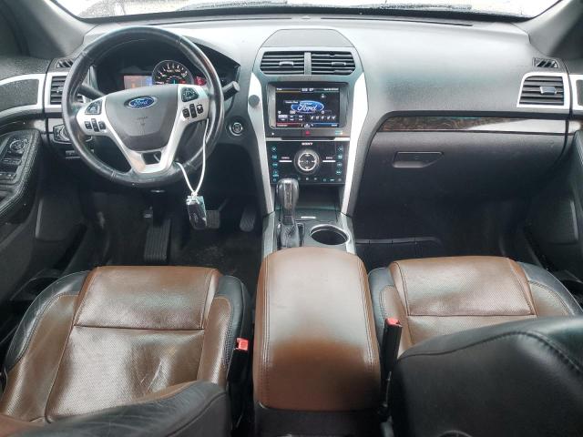 1FM5K8F84DGB17553 - 2013 FORD EXPLORER LIMITED WHITE photo 8