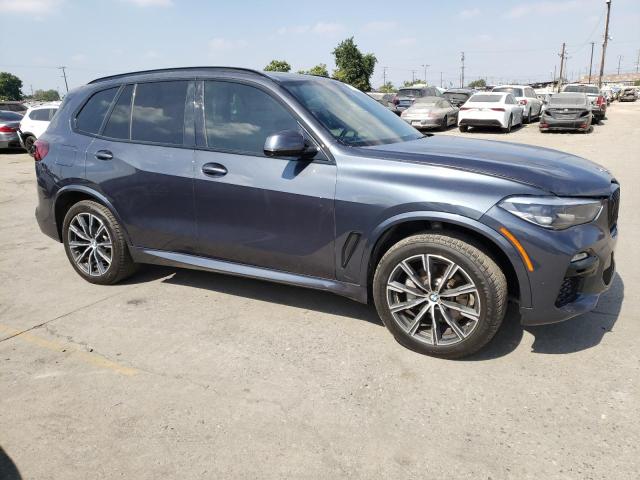 5UXCR4C07M9E98447 - 2021 BMW X5 SDRIVE 40I BLUE photo 4