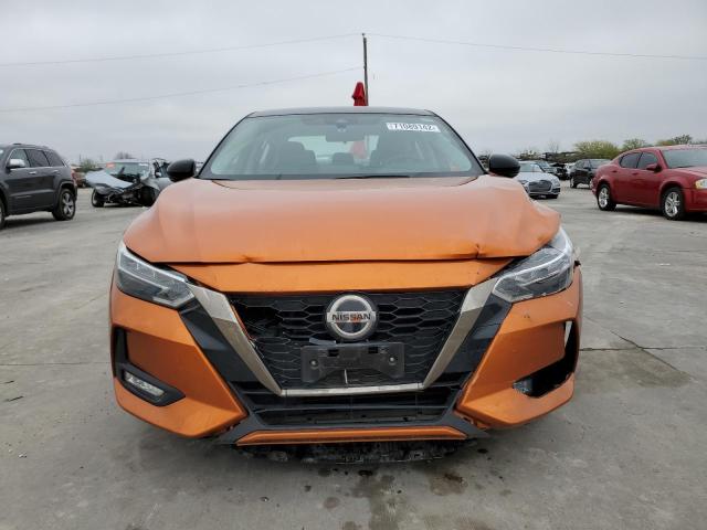 3N1AB8DV1MY278018 - 2021 NISSAN SENTRA SR ORANGE photo 5