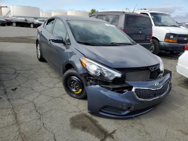 KNAFX4A61G5557719 - 2016 KIA FORTE LX GRAY photo 4