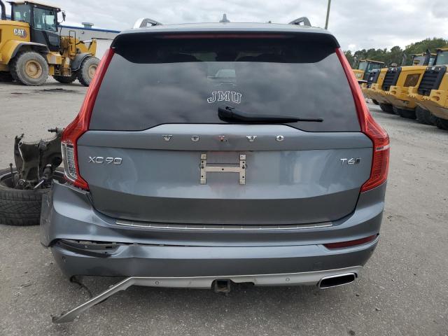 YV4A22PK6G1042756 - 2016 VOLVO XC90 T6 SILVER photo 6