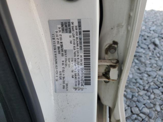 3MYDLBYV1KY504586 - 2019 TOYOTA YARIS L WHITE photo 12